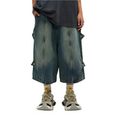 Vintage Men's Baggy Denim Jort